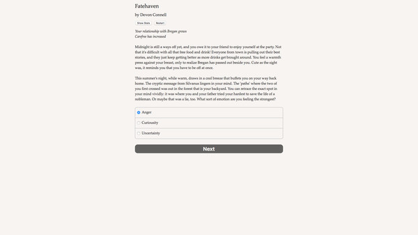 Screenshot z Fatehaven Screenshot z Fatehaven