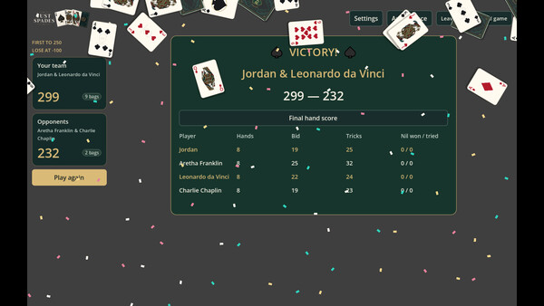 Just Spades screenshot 2