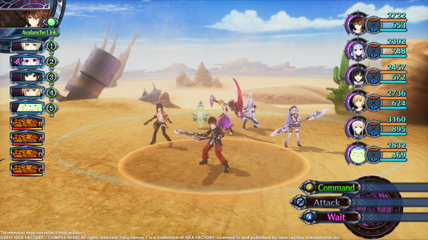 Fairy Fencer F Advent Dark Force — кадр 1
