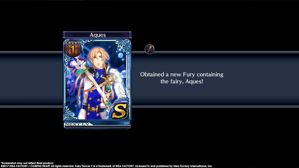 Fairy Fencer F ADF Fairy Set 2: Aques and Drulger