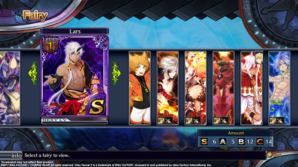 Fairy Fencer F ADF Fairy Set 3: Lars and Foxer