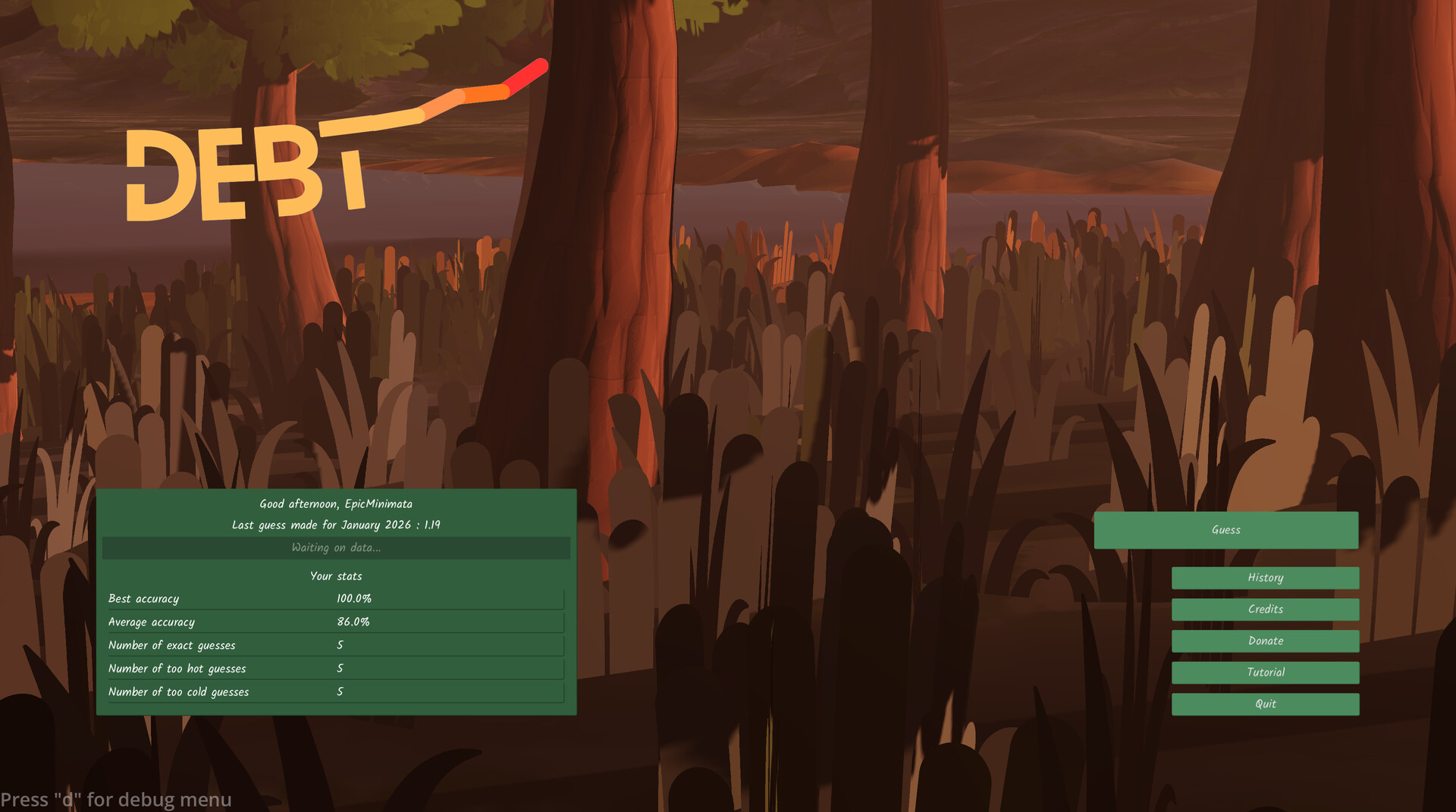 Debt - This game's cost keeps climbingのスクリーンショット 1