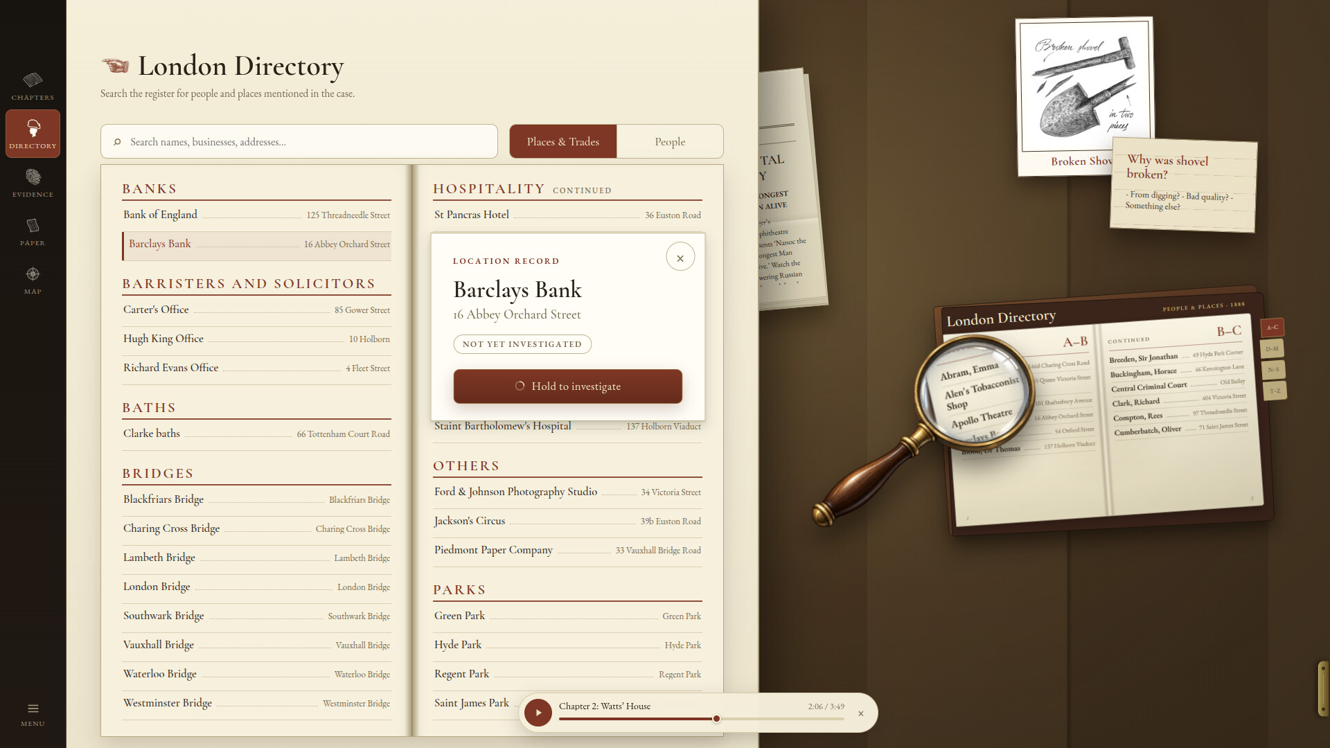 Sherlock Mysteries: Victorian Investigations screenshot #4