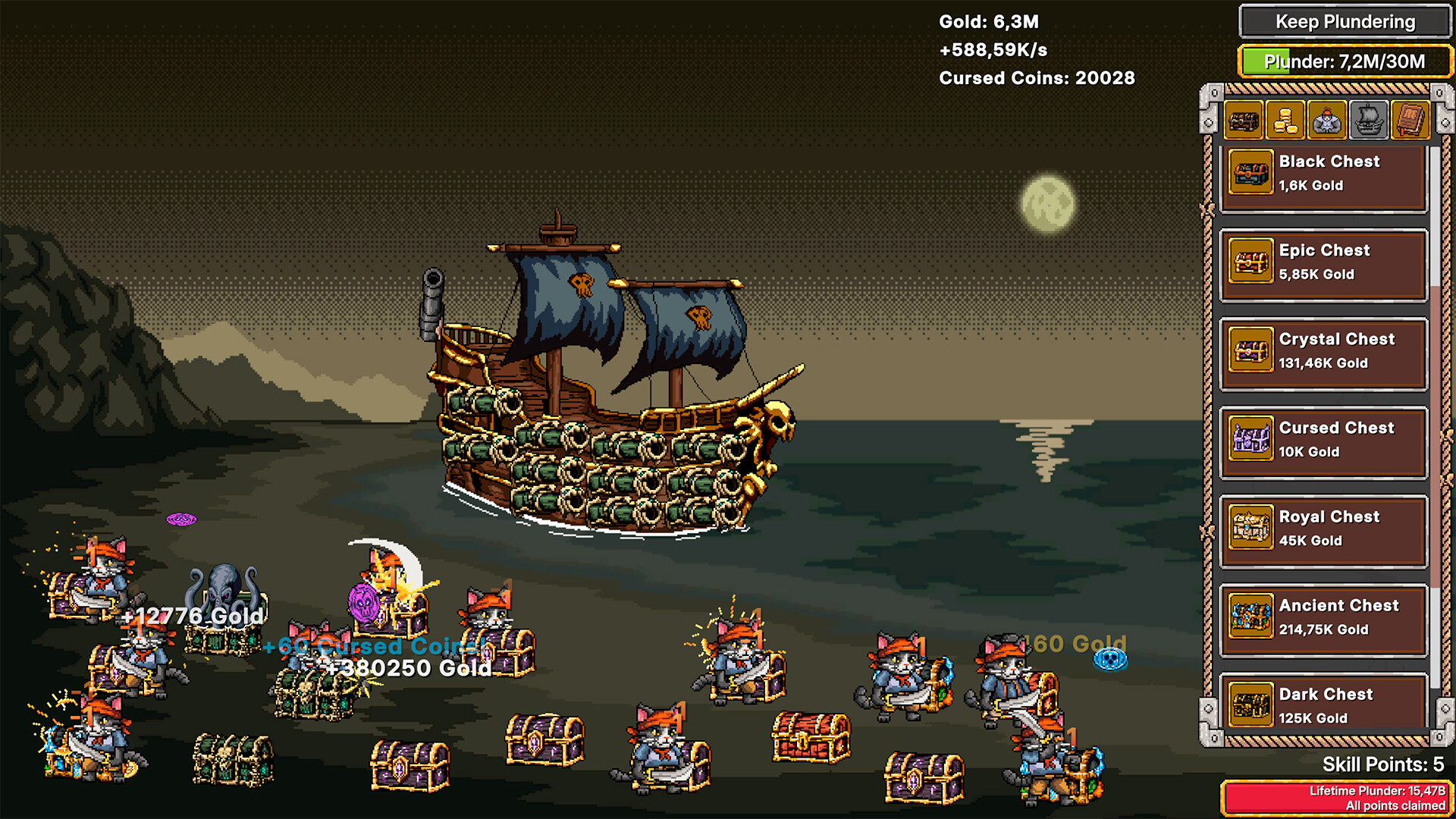 Idle Purrates Clicker