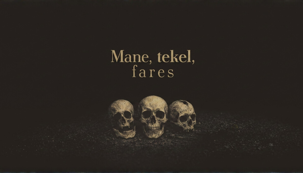 Mane, Tekel, Fares cover art