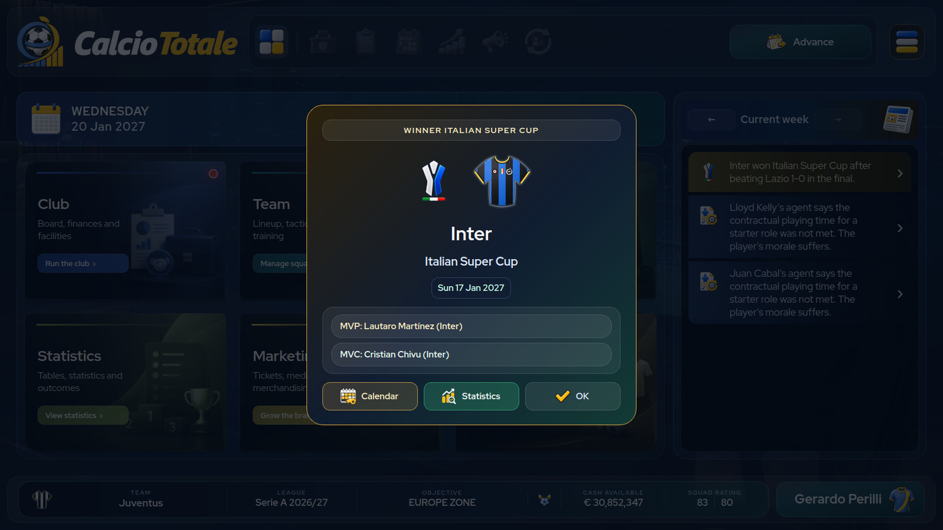 Calcio Totale screenshot #9