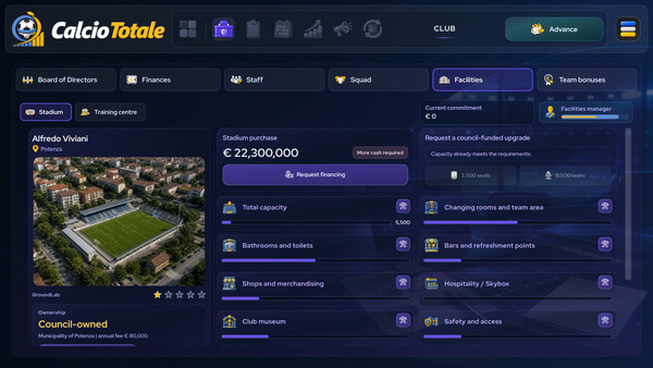 Calcio Totale スクリーンショット 3