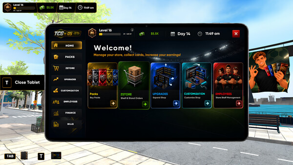 TCG Football Card Shop Simulator - Prologue screenshot 6