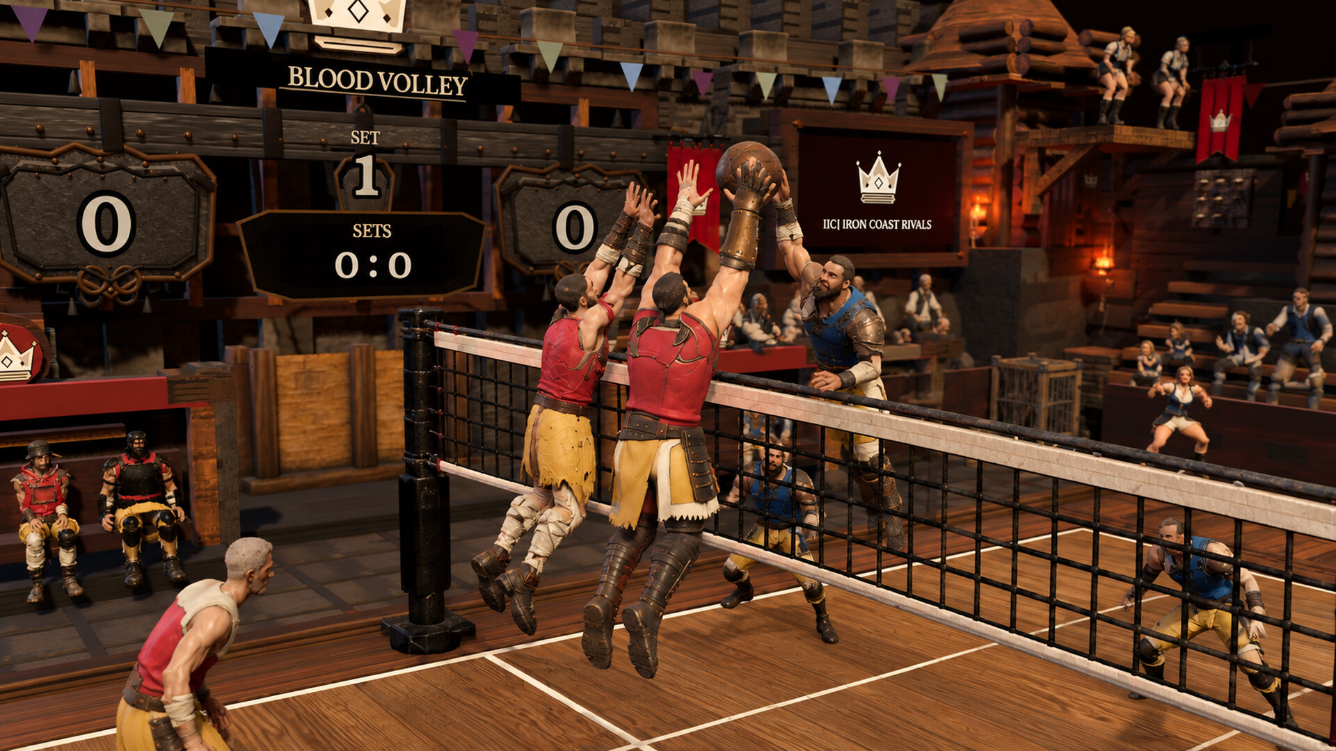 Blood Volley screenshot #3