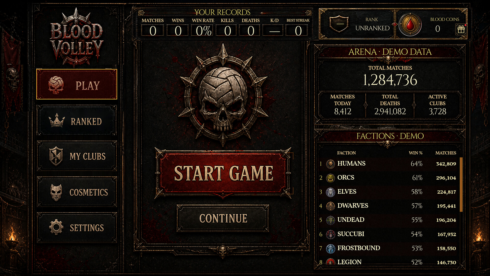 Blood Volley screenshot #9