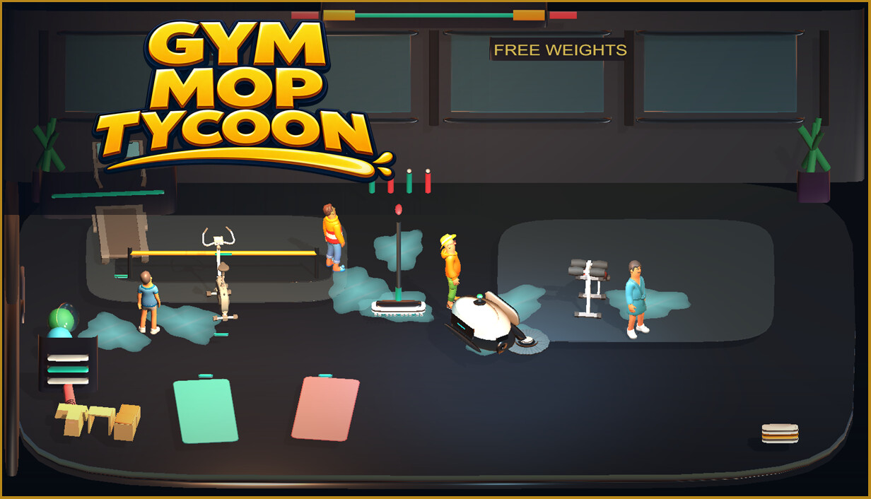 Gym Mop Tycoon cover art