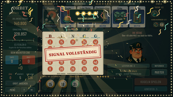 ORBIT: Bingo-Roguelite — 7