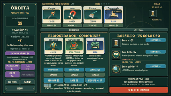 ÓRBITA: Bingo roguelite — 3