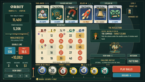 ORBIT: Bingo Roguelite screenshot 8