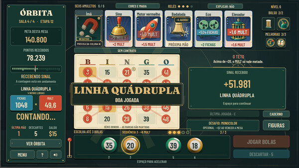 ÓRBITA: Bingo roguelite — 4
