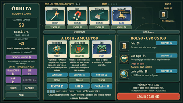 ÓRBITA: Bingo roguelite — 3