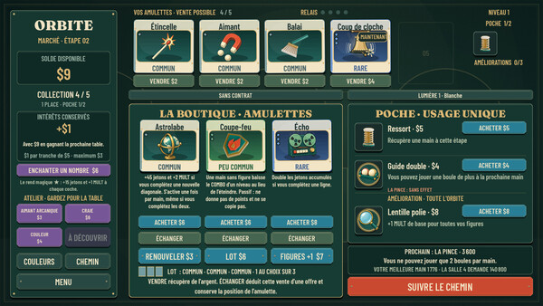 ORBITE : Bingo roguelite — 3