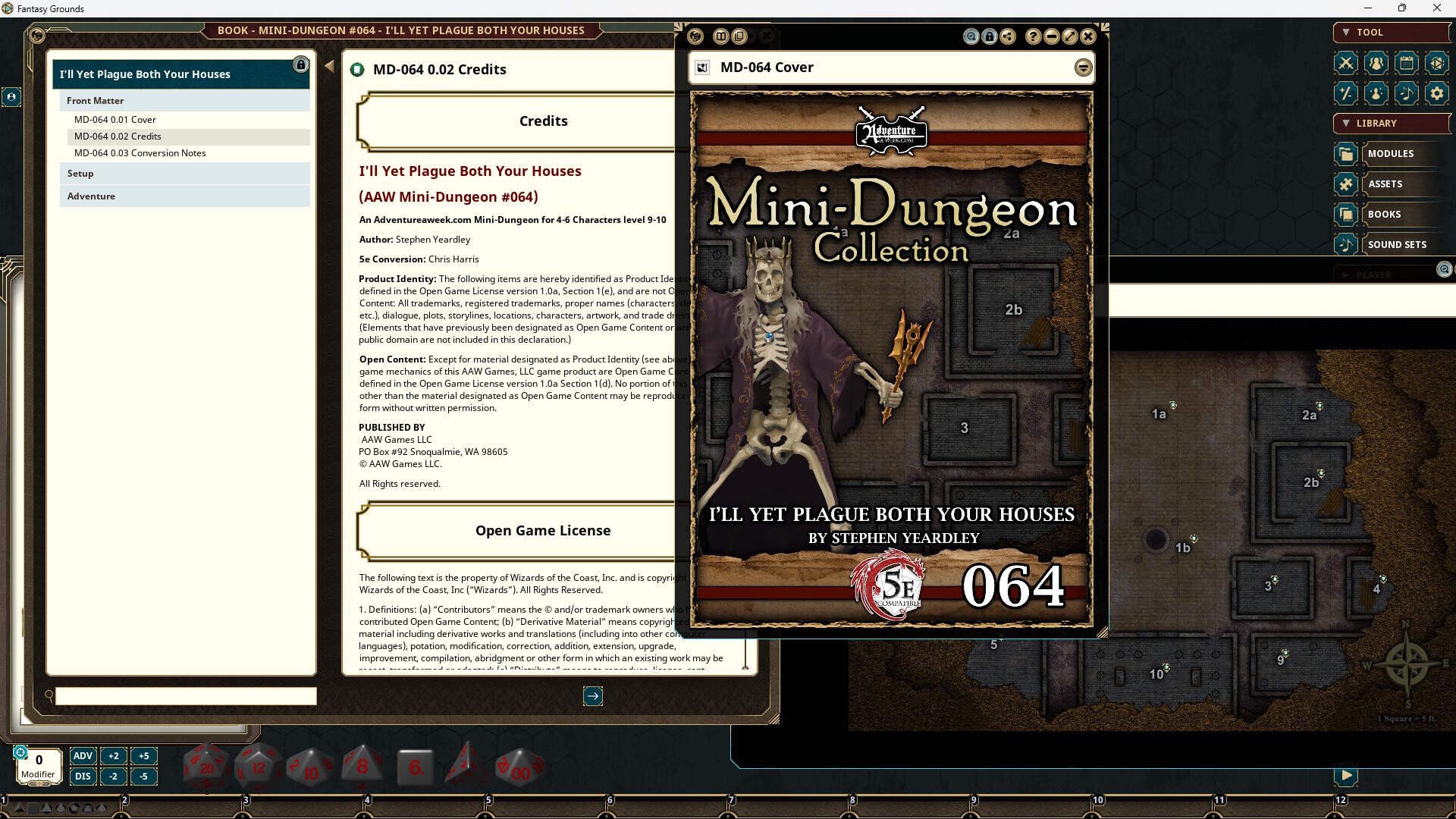 Fantasy Grounds - Mini-Dungeons Bundle #061-065のスクリーンショット 1