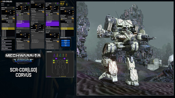 MechWarrior Online™ - Corvus Legendary Mech Pack screenshot 1