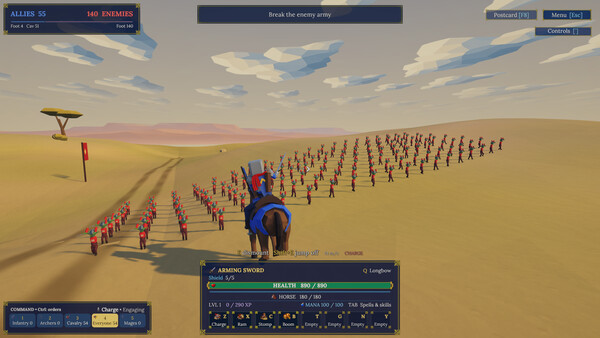 Screenshot of Hedge Knight