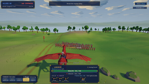 Screenshot of Hedge Knight