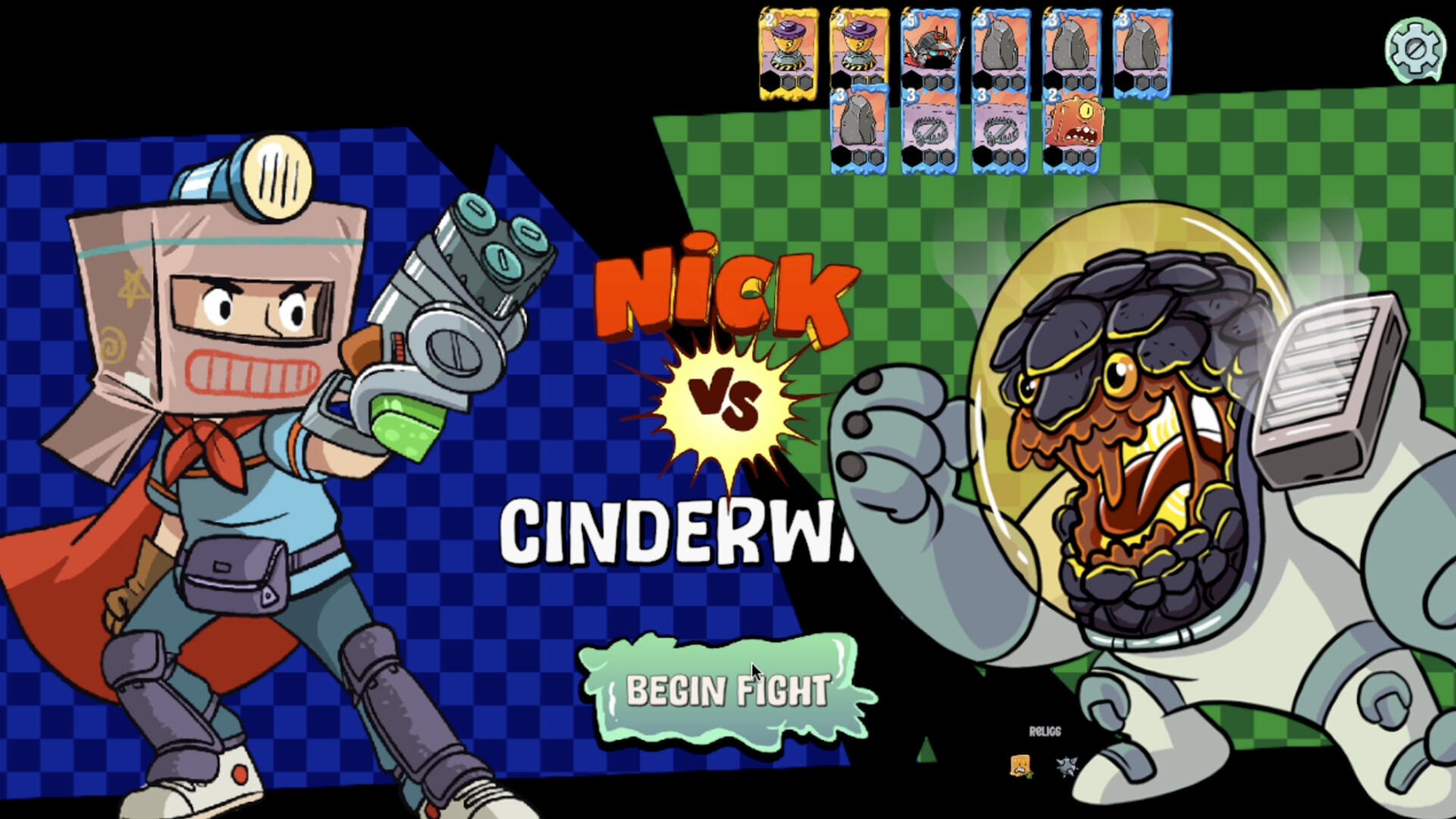 Nick vs the Brick of Ick from space Demo