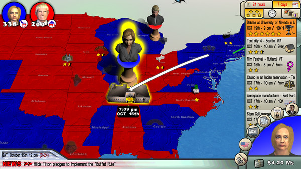 The Race for the White House 2016