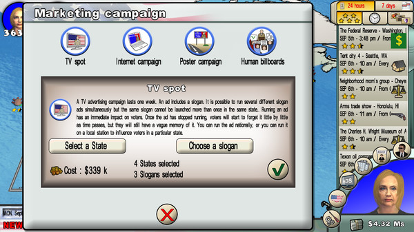 Screenshot 6 of The Race for the White House 2016