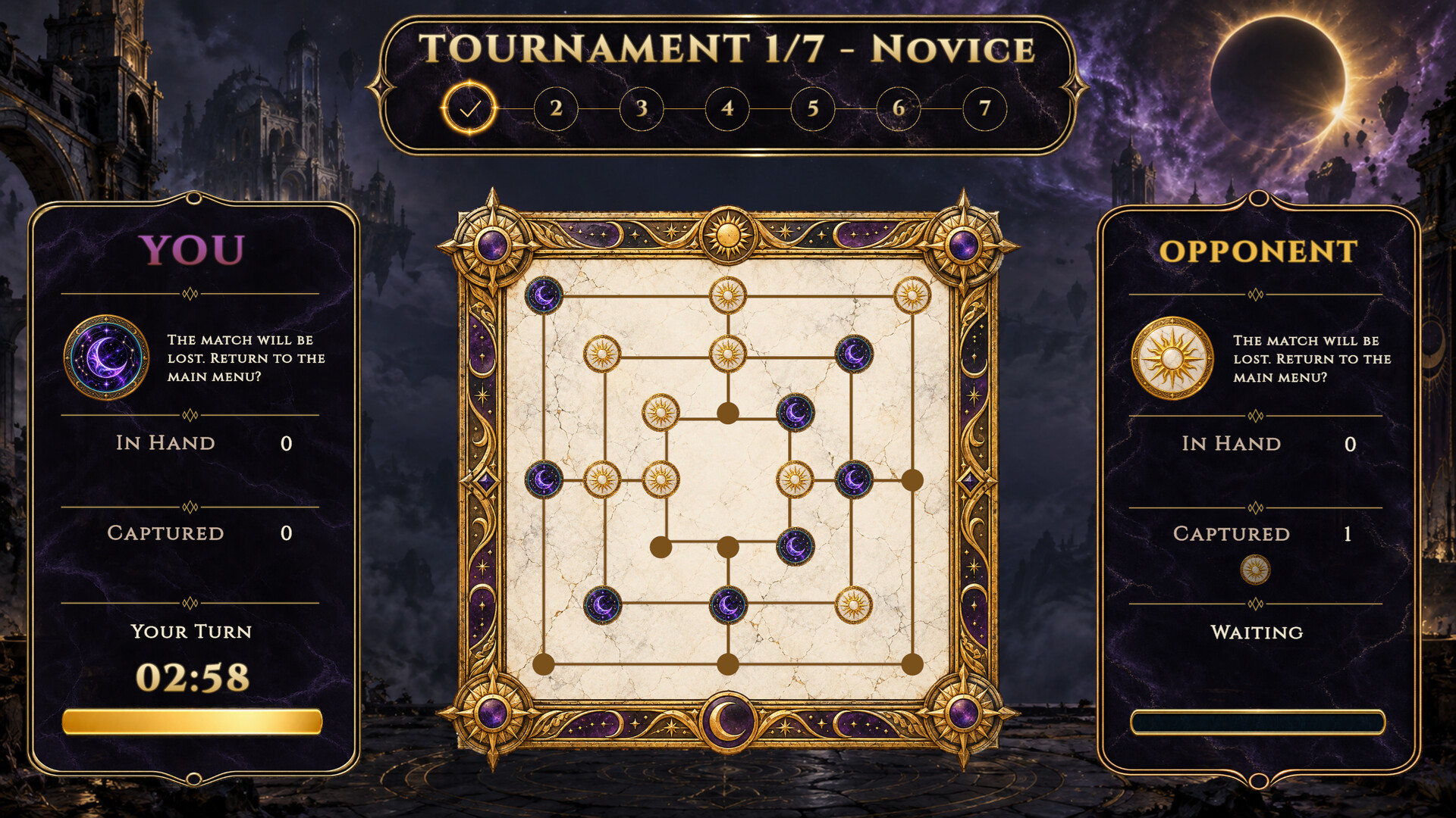 Ninewrought: Nine Men's Morris