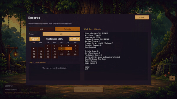 Arcane Library screenshot 2
