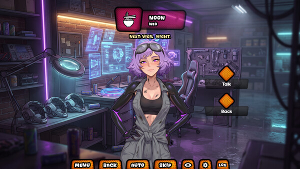 Chrome Collar: Femdom Protocol Demo screenshot 2