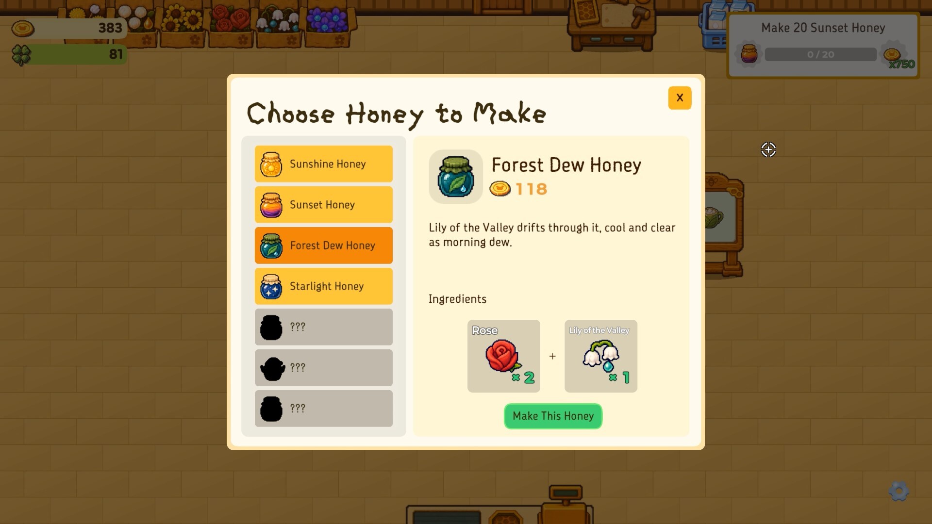 Little Bear`s Honey Shop screenshot 2