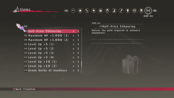 Tales of Berseria™ - Adventure Items Super Pack