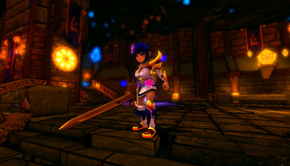 Dungeon Defenders - Samurai Guardian Skin Screenshot 1