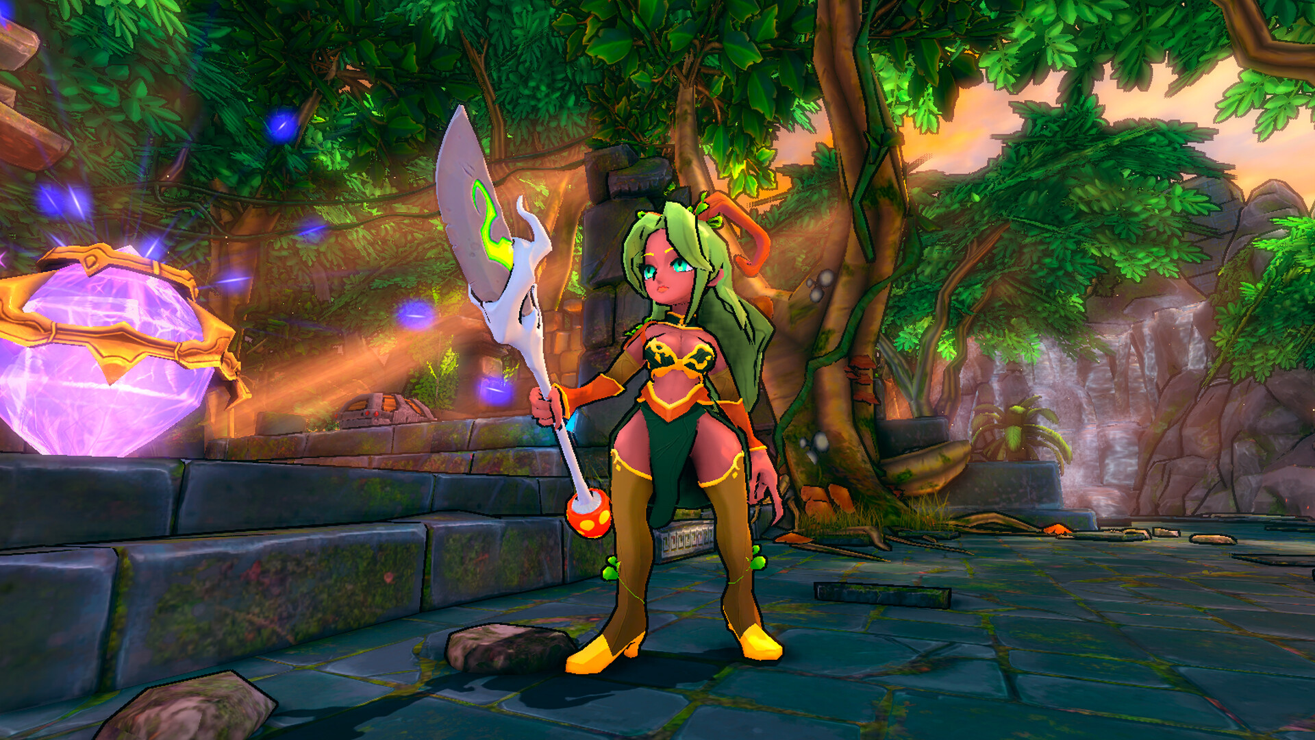 Dungeon Defenders - Forest Fairy Warden Skin