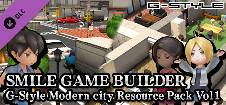 SMILE GAME BUILDER Modern City Resource Pack Vol.1