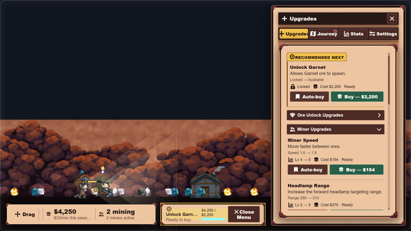 Idle Miner — скриншот