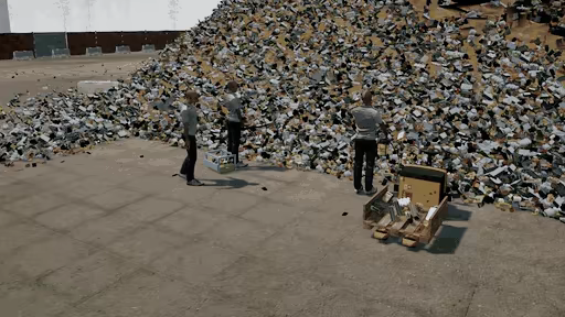 Mixed Waste Tidy Up the Landfill video 3