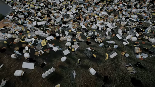 Mixed Waste Tidy Up the Landfill video 2