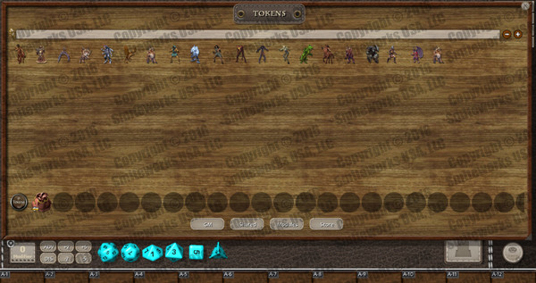 Fantasy Grounds - New Gods of Mankind - Anointed: Token Pack - Beasts of Naalrinnon Pack