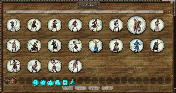 Fantasy Grounds - New Gods of Mankind - Anointed: Token Pack - Villagers of Naalrinnon