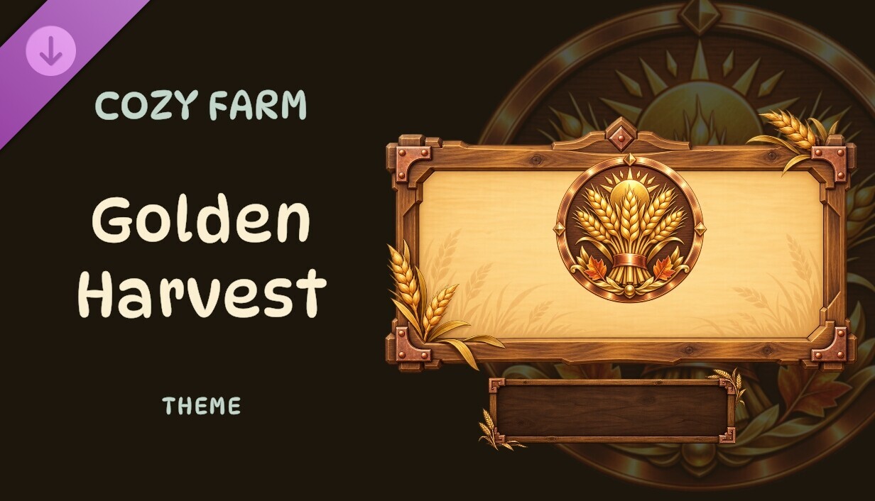 Cozy Farm - Golden Harvest Theme cover art