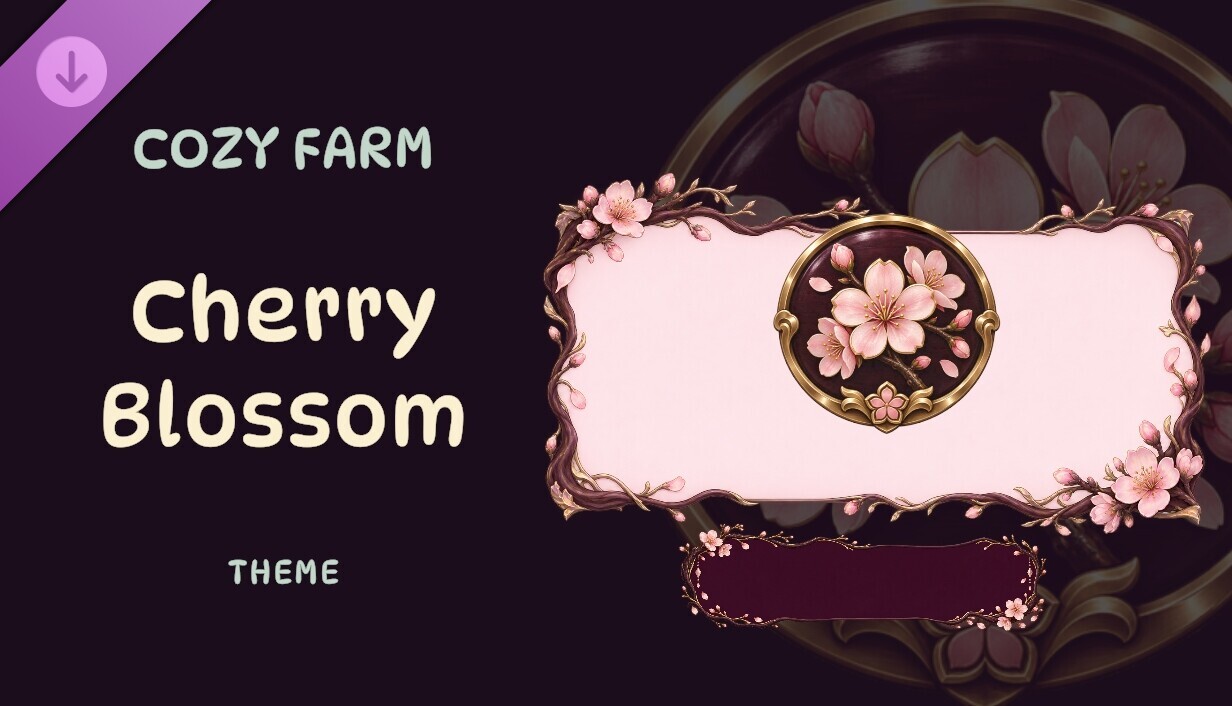 Cozy Farm - Cherry Blossom Theme cover art