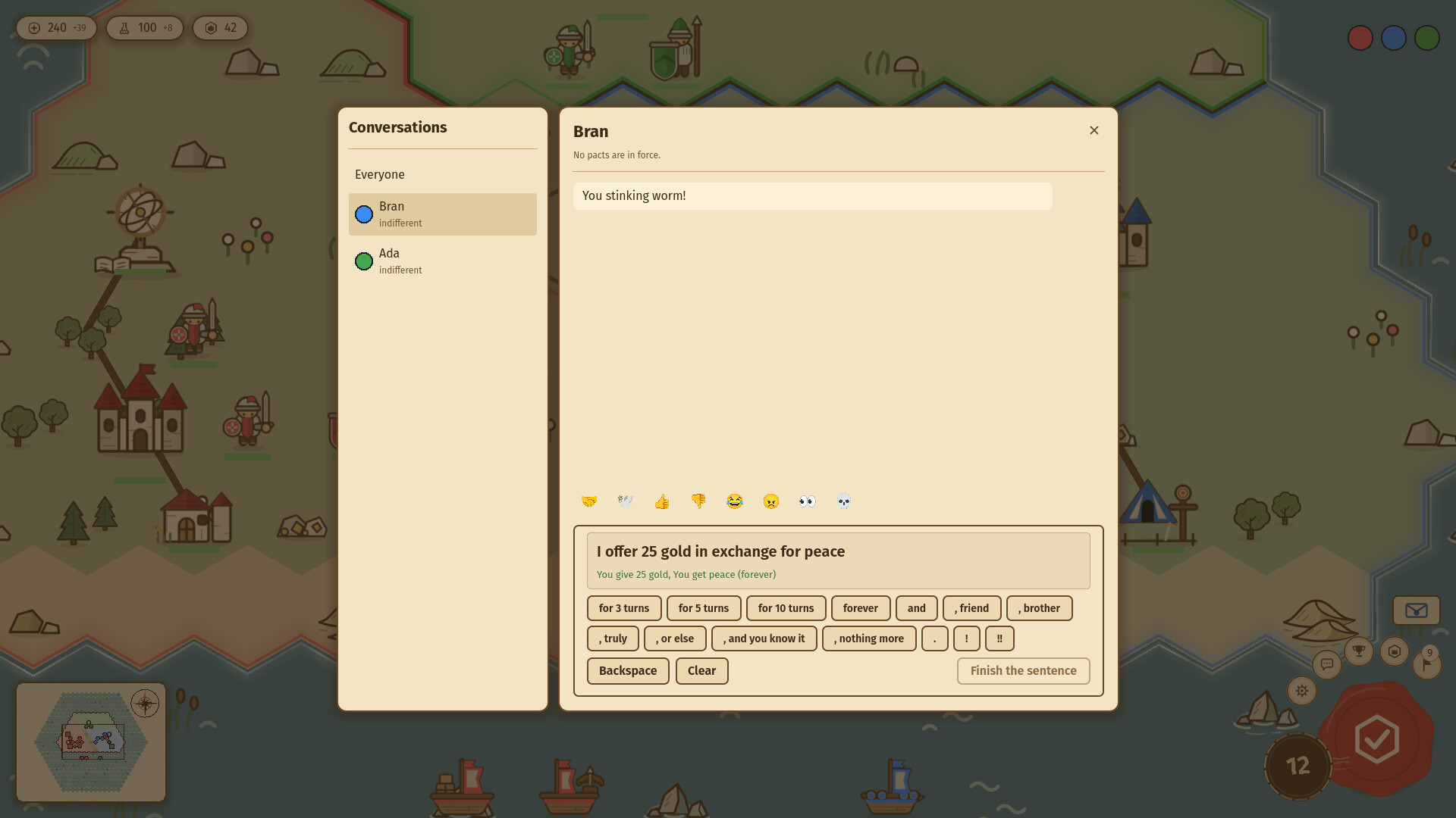 Diplomacy, or Else! screenshot #2