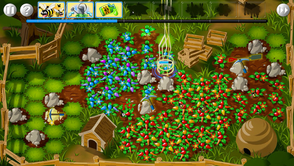 Screenshot z Garden Wars