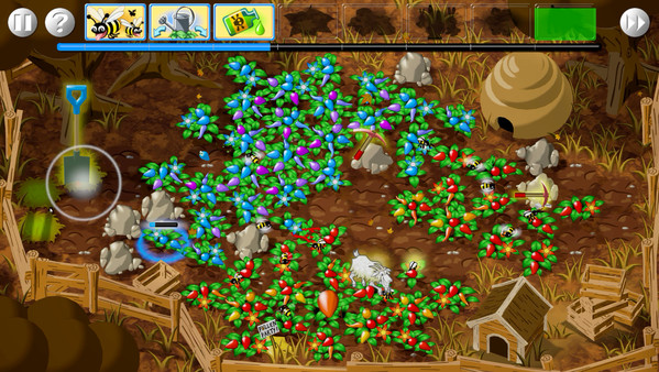 Screenshot z Garden Wars