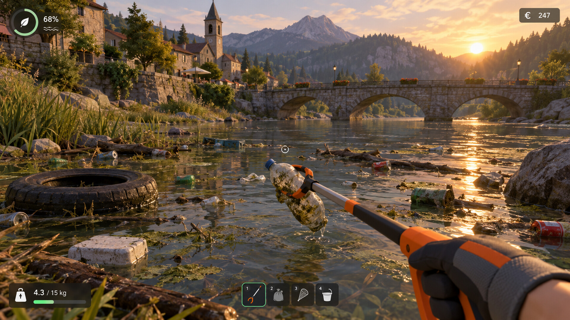 A Game About Cleaning a River screenshot #2