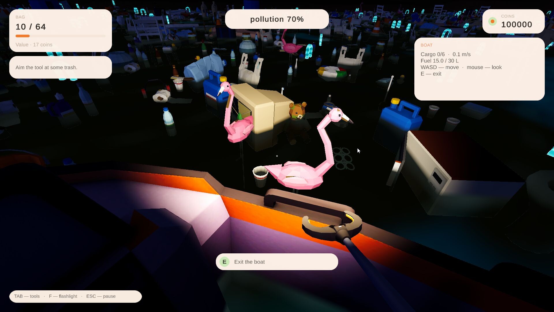 A Game About Cleaning a Riverのスクリーンショット 1