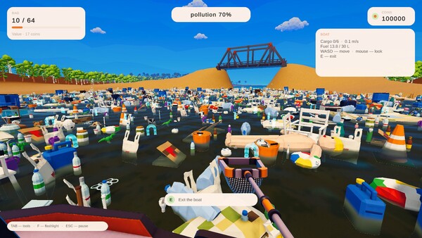 A Game About Cleaning a River screenshot 3