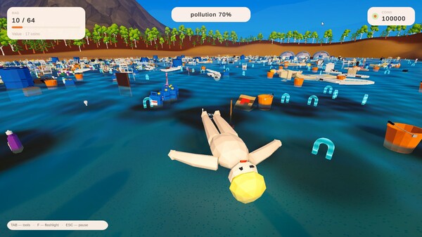 A Game About Cleaning a River screenshot 2
